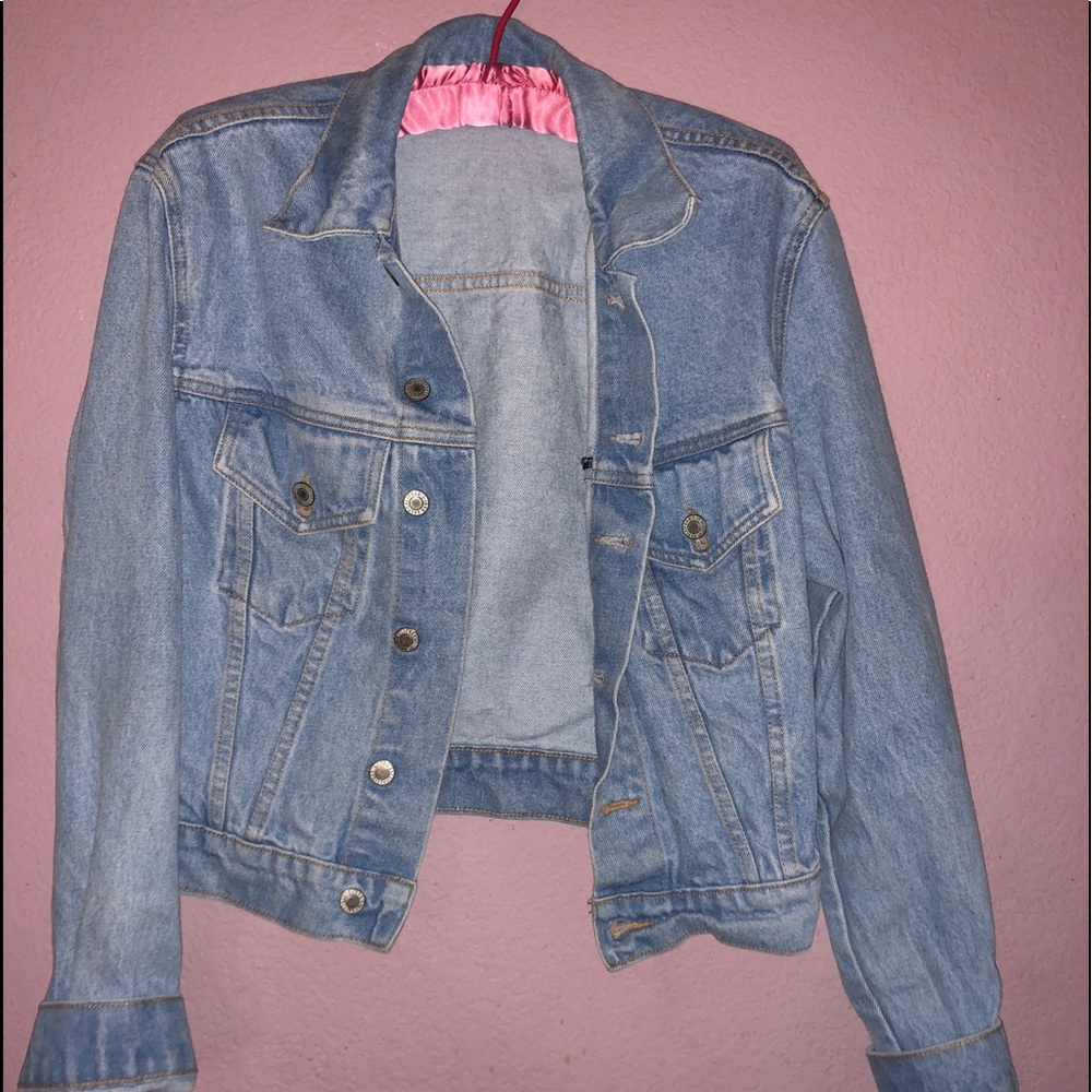 Brandy Melville Light Wash Denim Jacket
